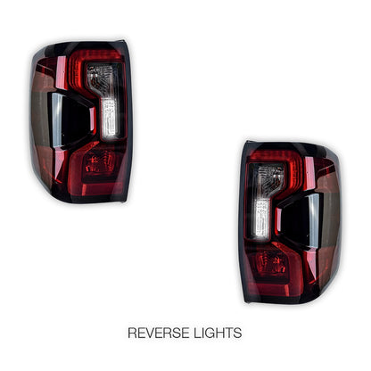 Ford Ranger T9 PY (2022 - 2023) Smoked LED Tail Lights LH + RH