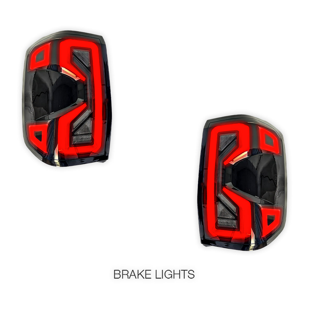 Ford Ranger T9 PY (2022 - 2024) Smoked LED Tail Lights LH + RH