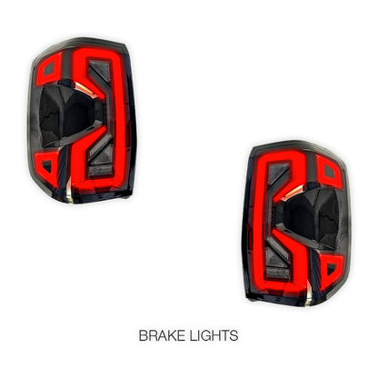 Ford Ranger T9 PY (2022 - 2024) Smoked LED Tail Lights LH + RH