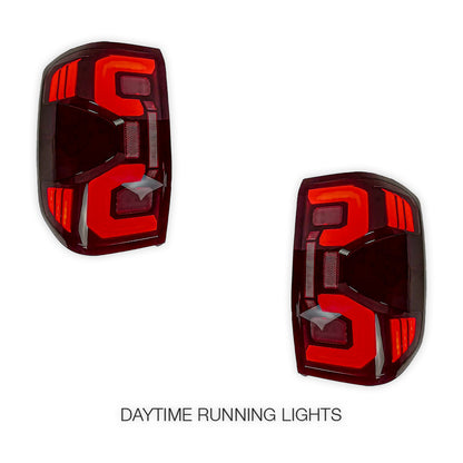 Ford Ranger T9 PY (2022 - 2024) Smoked LED Tail Lights LH + RH