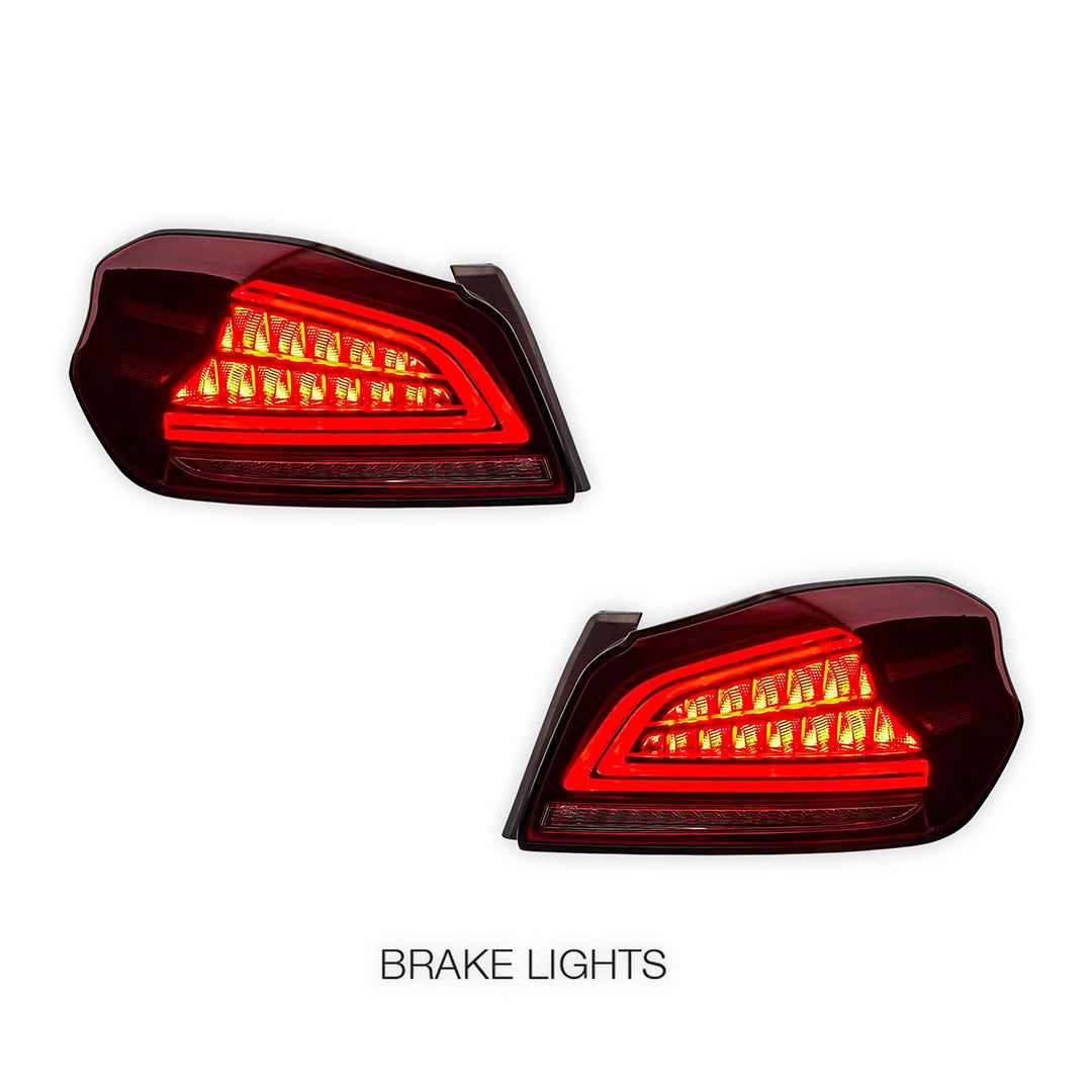 Subaru WRX VA (2015 - 2021) Sequential Red Tail Lights LH + RH