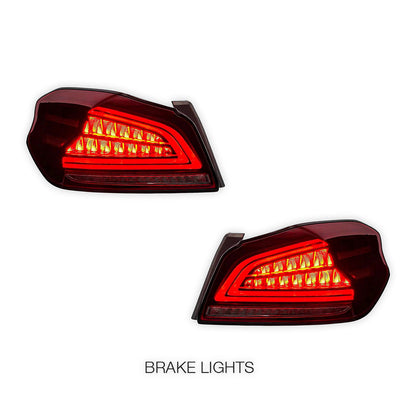 Subaru WRX VA (2015 - 2021) Sequential Red Tail Lights LH + RH