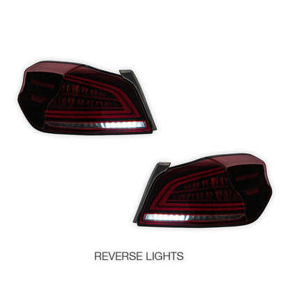 Subaru WRX VA (2015 - 2021) Sequential Red Tail Lights LH + RH
