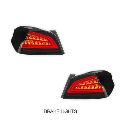 Subaru WRX VA (2015 - 2021) Sequential Smoked Tail Lights LH + RH