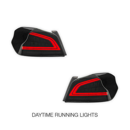 Subaru WRX VA (2015 - 2021) Sequential Smoked Tail Lights LH + RH