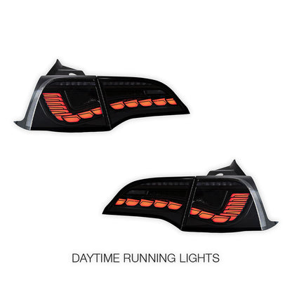 Tesla Model Y SUV (2022) Sequential Clear Tail Lights LH + RH