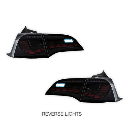 Tesla Model Y SUV (2022) Sequential Clear Tail Lights LH + RH