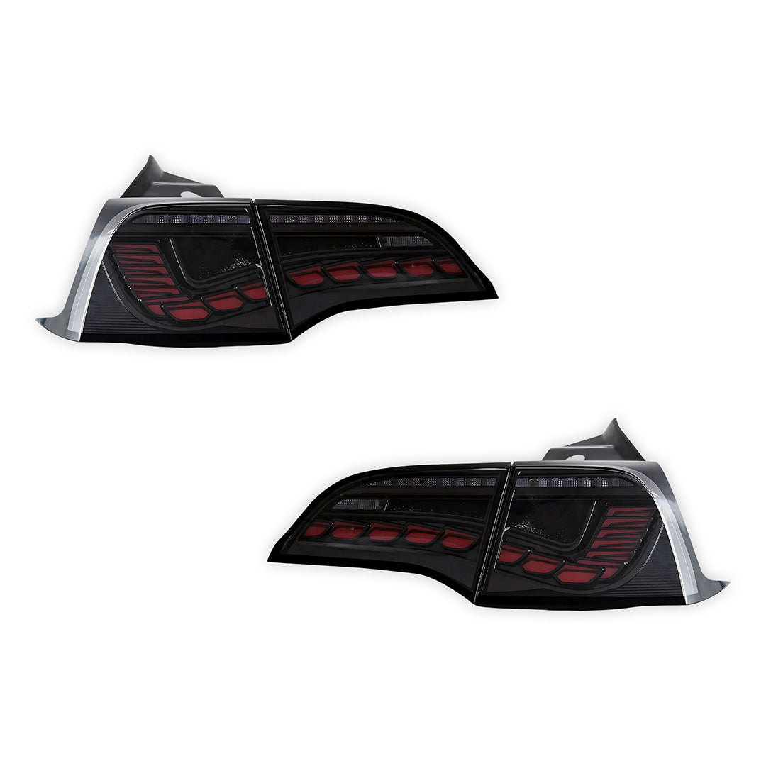 Tesla Model Y SUV (2022) Sequential Clear Tail Lights LH + RH