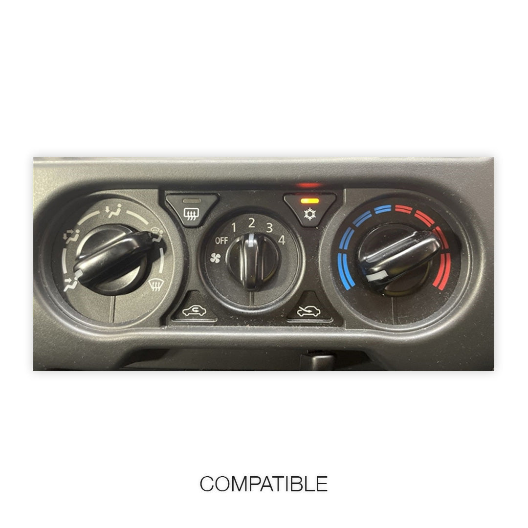 Mitsubishi Triton MQ / MR (2015 - 2019) 9" 13.3" Wireless Android 16 Head Unit for Apple CarPlay / Android Auto Manual AC Panel