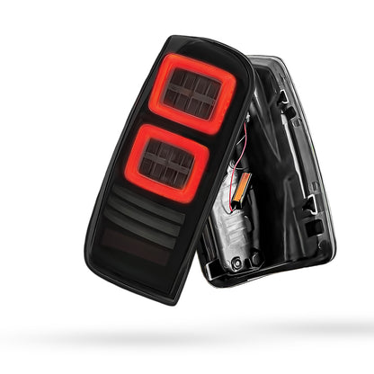 Mitsubishi Triton MR (2019 - 2022) Sequential Smoked Block Style Full LED Tail Lights LH + RH