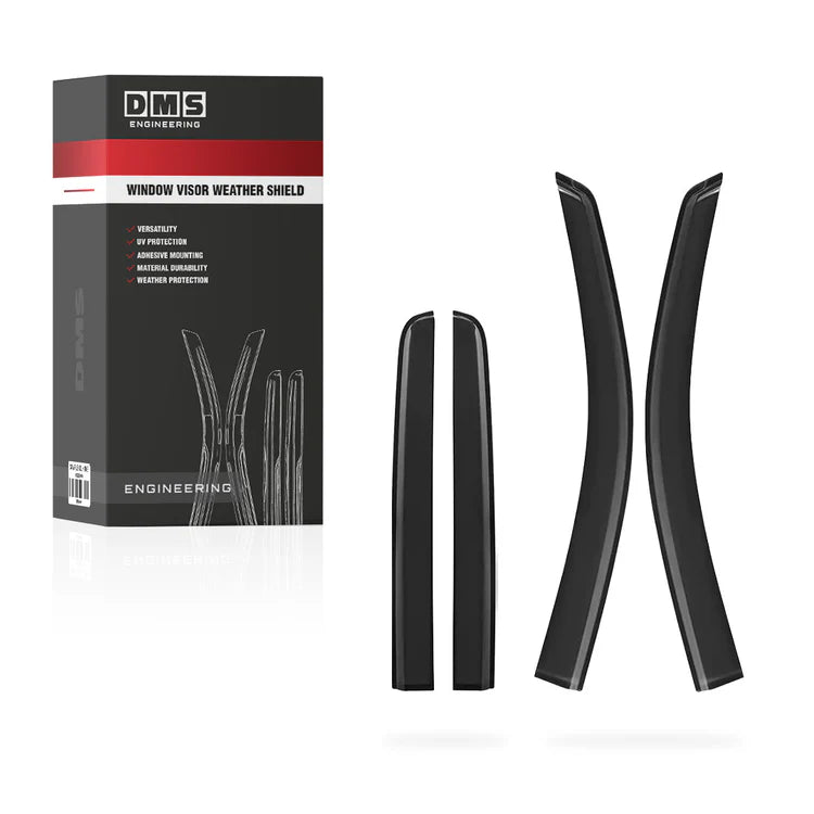 Toyota Corolla E120 Hatch (2001 - 2007) Front and Rear Window Visor Weather Shields